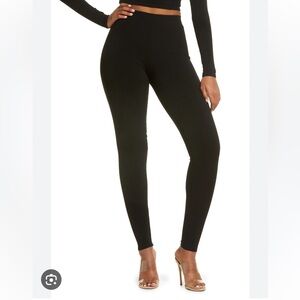 Naked Wardrobe Oh So Tight Rib Leggings